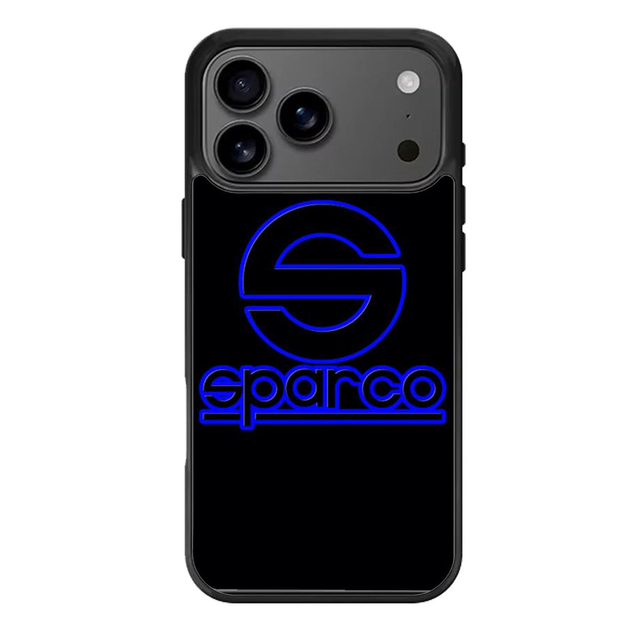 Sparco Logo Black iPhone 17 Case