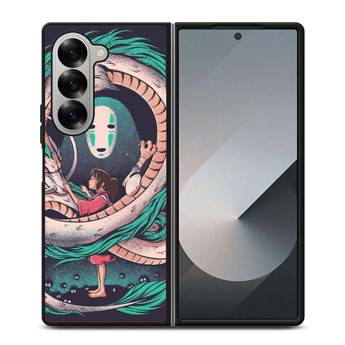 Spirited Away Chihiro Art Samsung Z Fold 6 Case
