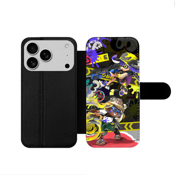Splatoon iPhone 17 Wallet Case