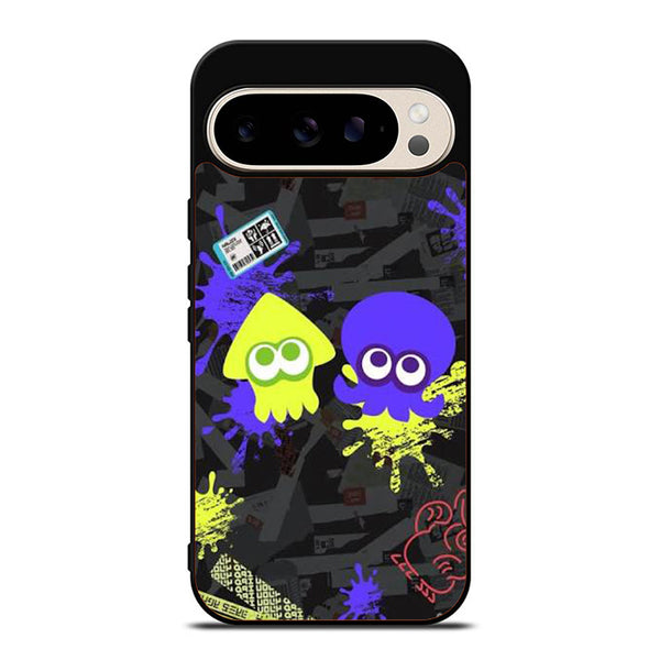 Squid And Octo Splatoon Google Pixel 9 Case