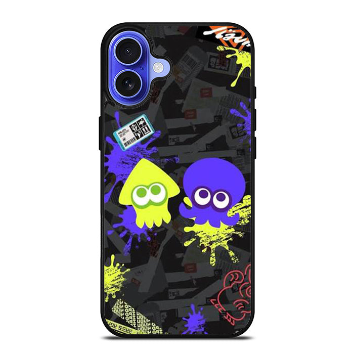Squid And Octo Splatoon iPhone 16 Case