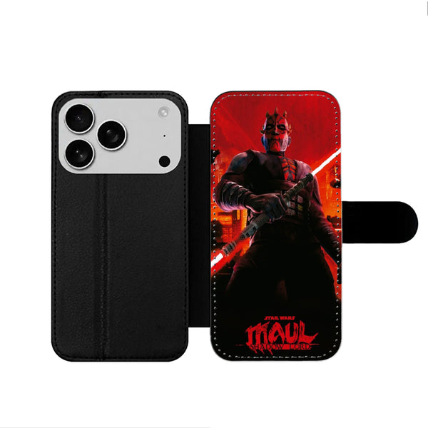 Star Wars Maul Shadow Lord Poster iPhone 17 Wallet Case