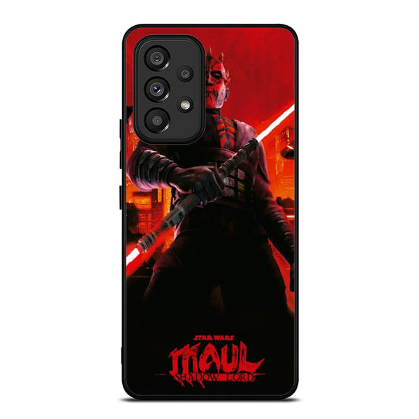 Star Wars Maul Shadow Lord Poster Samsung A53 Case