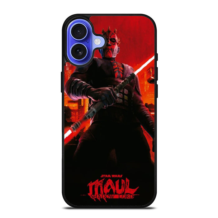 Star Wars Maul Shadow Lord Poster iPhone 16 Case