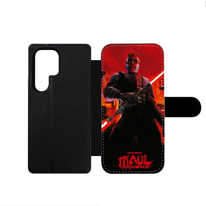 Star Wars Maul Shadow Lord Poster Samsung Wallet Case
