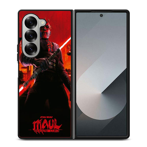Star Wars Maul Shadow Lord Poster Samsung Z Fold Case