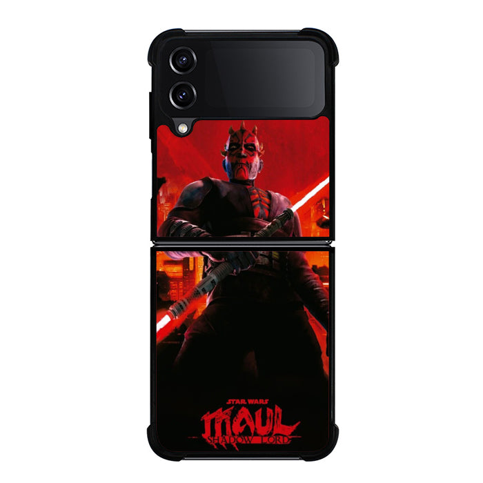 Star Wars Maul Shadow Lord Poster Samsung Z Flip 4 Case