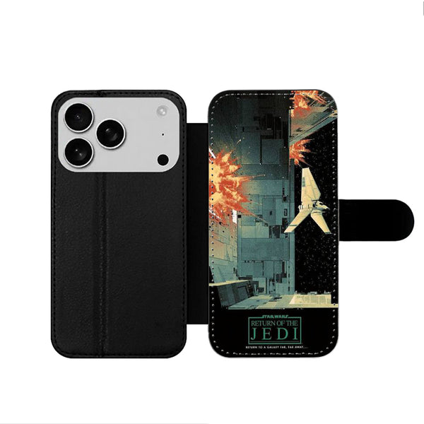 Star Wars Return Of The Jedi Cover iPhone 17 Wallet Case
