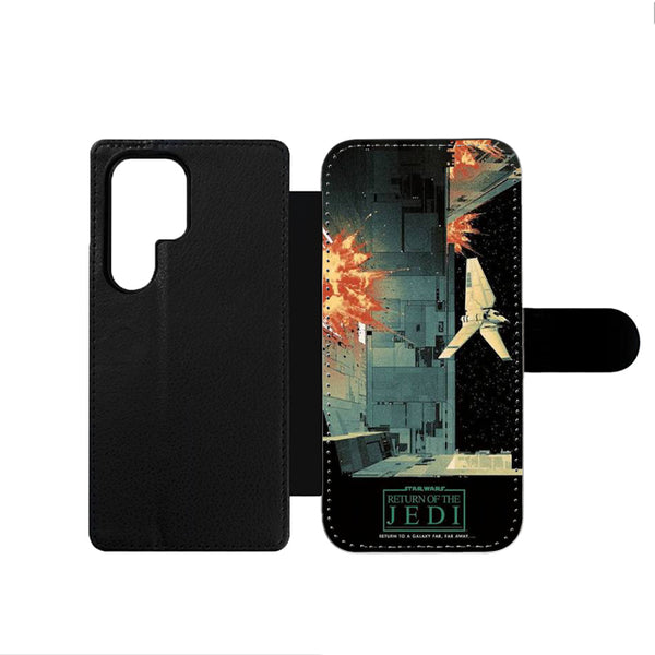 Star Wars Return Of The Jedi Cover Samsung Wallet Case