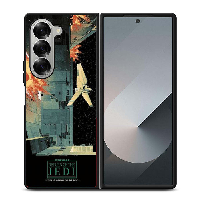 Star Wars Return Of The Jedi Cover Samsung Z Fold 6 Case
