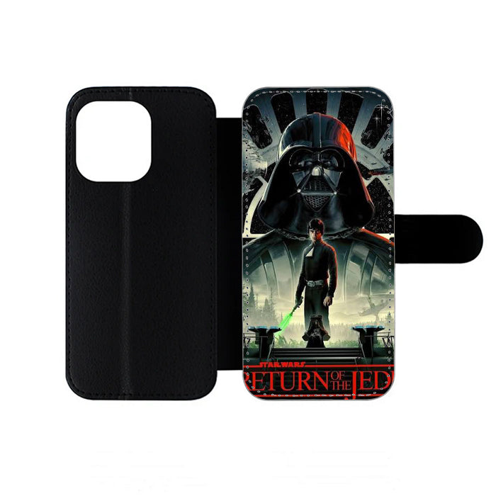 Star Wars Return Of The Jedi Poster iPhone Wallet Case