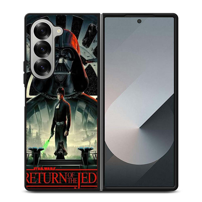 Star Wars Return Of The Jedi Poster Samsung Z Fold 6 Case