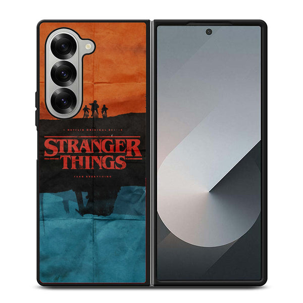 Stranger Things Poster Samsung Z Fold Case