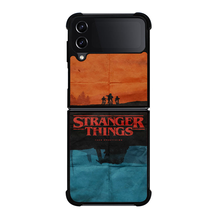 Stranger Things Poster Samsung Z Flip 4 Case