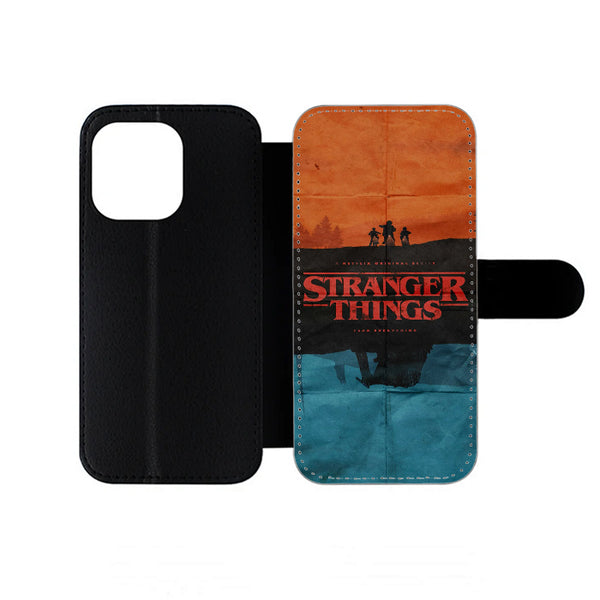 Stranger Things Poster iPhone Wallet Case