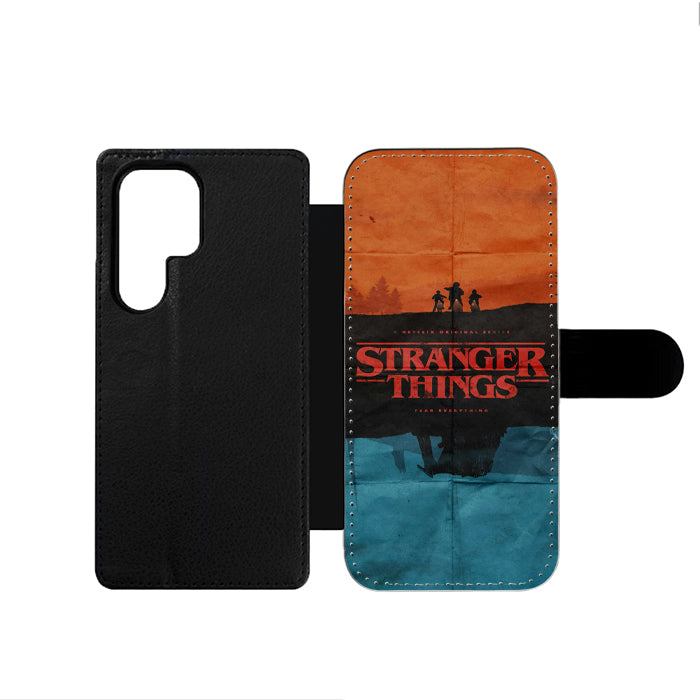 Stranger Things Poster Samsung Wallet Case
