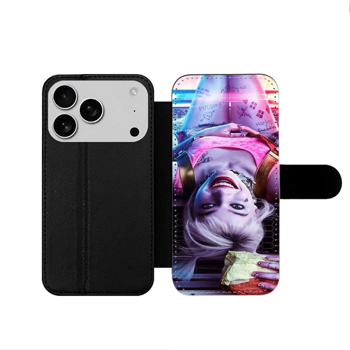 Suicide Squad Harley Quinn iPhone 17 Wallet Case