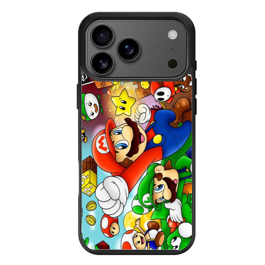 Super Mario Wallpaper iPhone 17 Case
