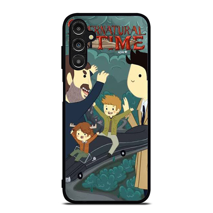 Supernatural Adventure Time Samsung A14 Case