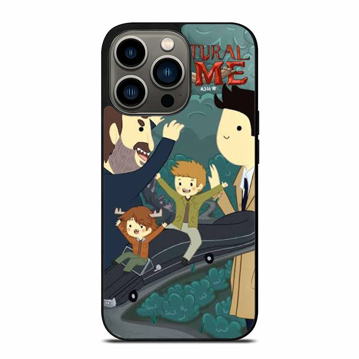 Supernatural Adventure Time iPhone 13 Case