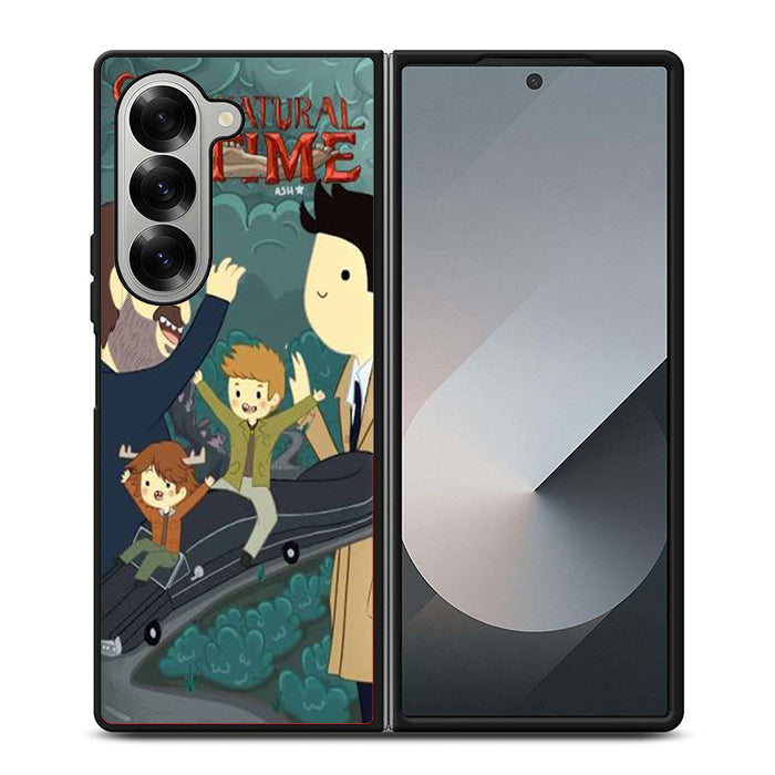 Supernatural Adventure Time Samsung Z Fold 6 Case
