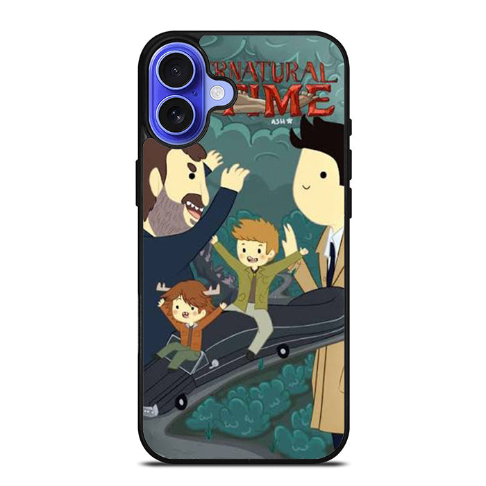 Supernatural Adventure Time iPhone 16 Case