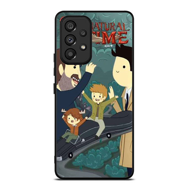 Supernatural Adventure Time Samsung A53 Case