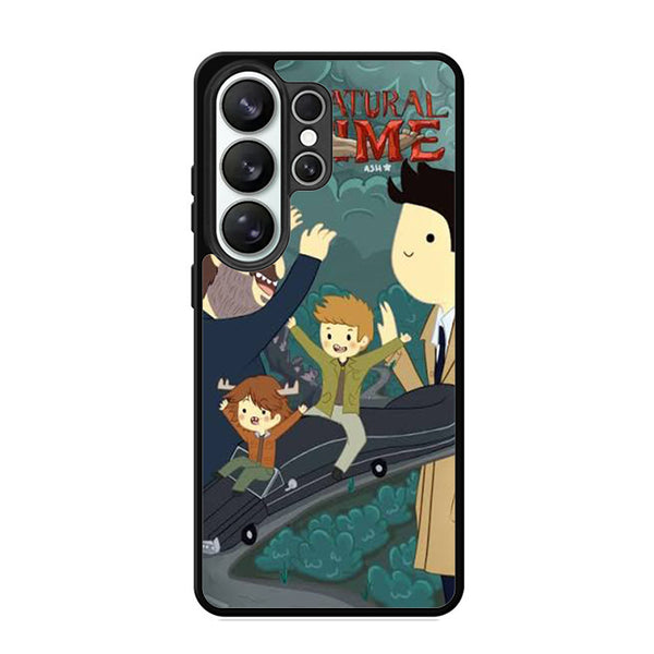 Supernatural Adventure Time Samsung S26 Case