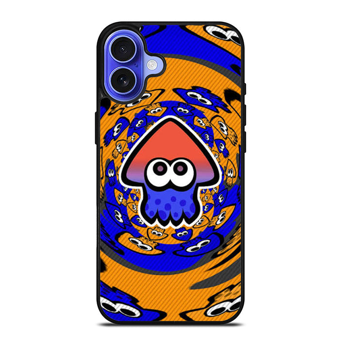 Swirly Squid Splatoon iPhone 17 Case