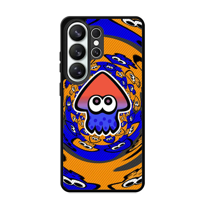 Swirly Squid Splatoon Samsung S26 Case