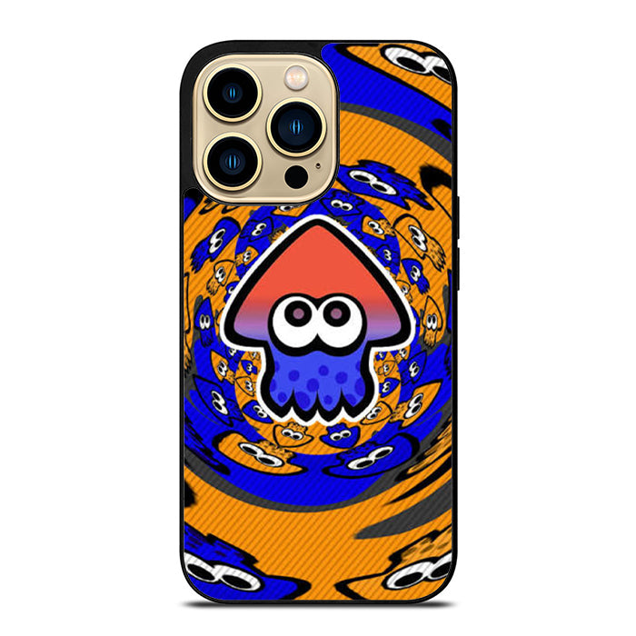 Swirly Squid Splatoon iPhone 14 Case