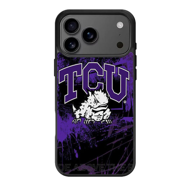 Tcu Horned Frogs Artwork iPhone 17 Case