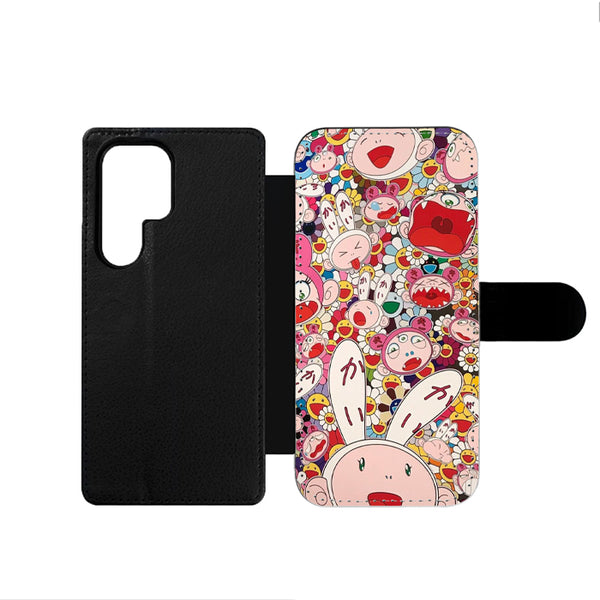Takashi Murakami Japanese Samsung Wallet Case