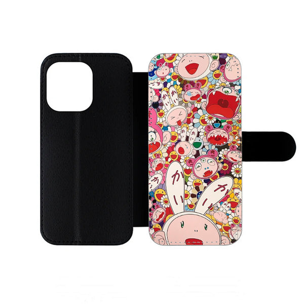 Takashi Murakami Japanese iPhone Wallet Case