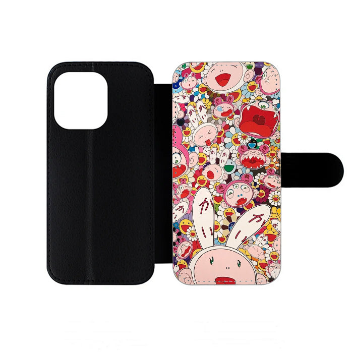 Takashi Murakami Japanese iPhone Wallet Case