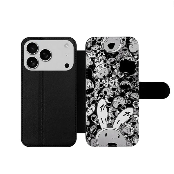 Takashi Murakami iPhone 17 Wallet Case