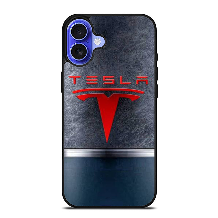 Tesla Logo Art iPhone 16 Case
