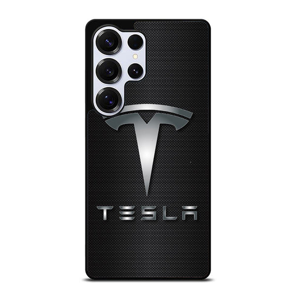 Tesla Motors Logo Samsung S25 Case