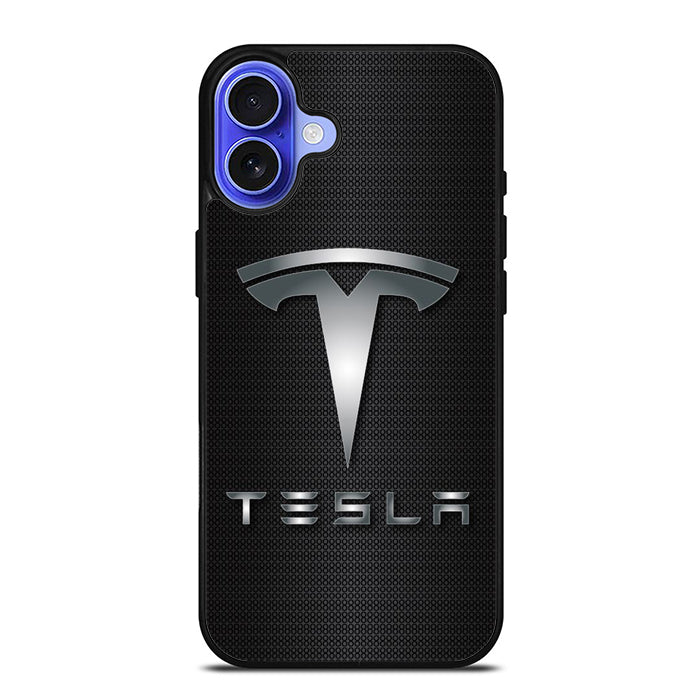 Tesla Motors Logo iPhone 16 Case