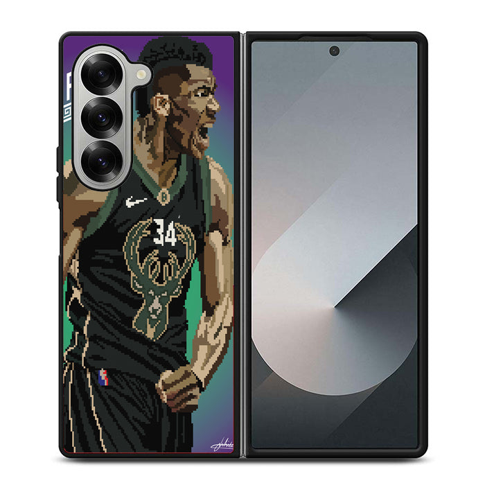 The Greek Freak Samsung Z Fold Case