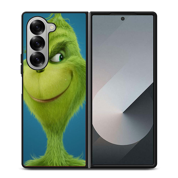 The Grinch Smile Samsung Z Fold 6 Case