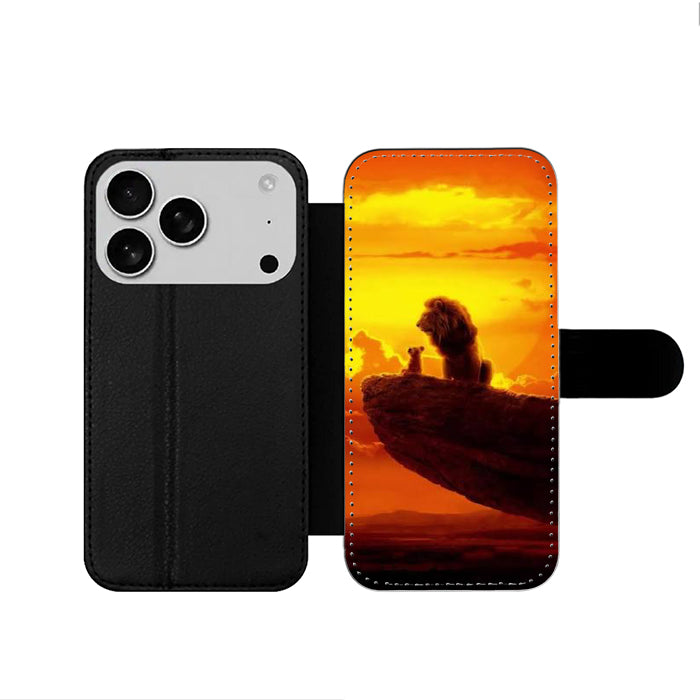 The Lion King Moon iPhone 17 Wallet Case