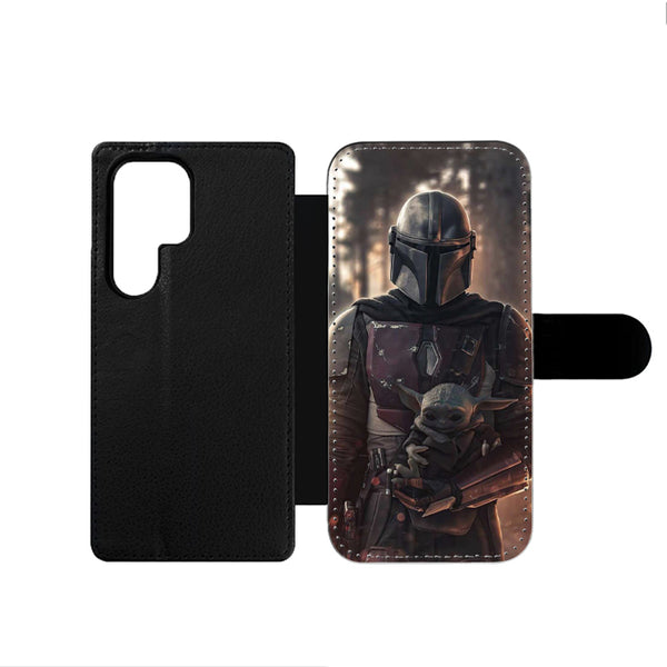 The Mandalorian Boba Fett Samsung Wallet Case