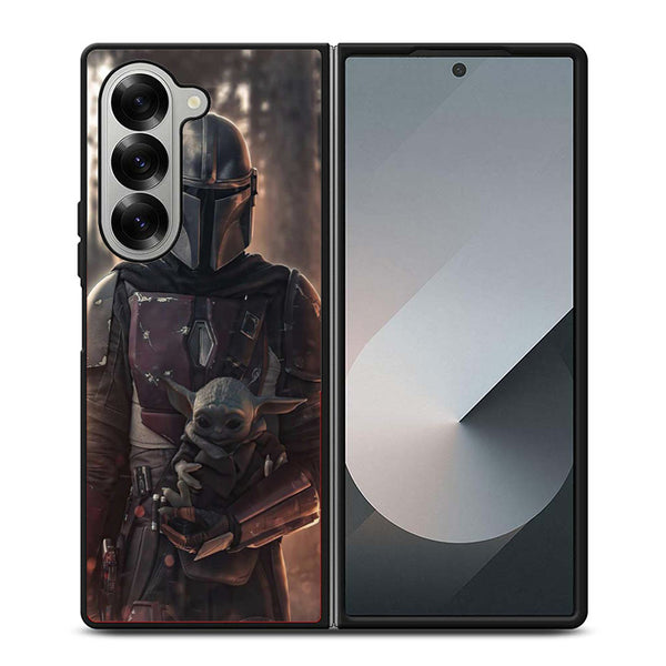 The Mandalorian Boba Fett Samsung Z Fold Case