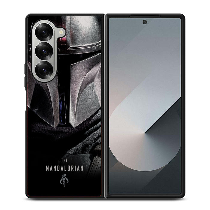 The Mandalorian Logo Samsung Z Fold 6 Case