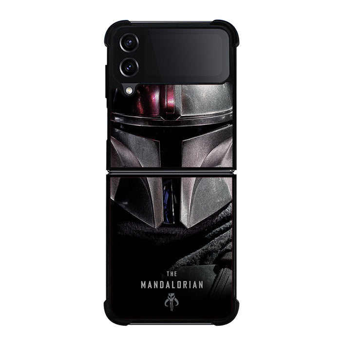 The Mandalorian Logo Samsung Z Flip 4 Case