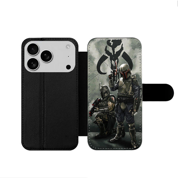 The Mandalorian iPhone 17 Wallet Case