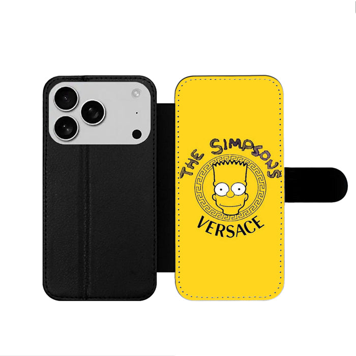 The Simpson Versace iPhone 17 Wallet Case