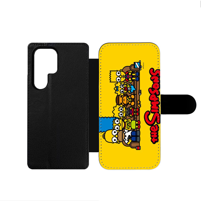 The Simpsons Bathing Ape Baby Milo Samsung Wallet Case