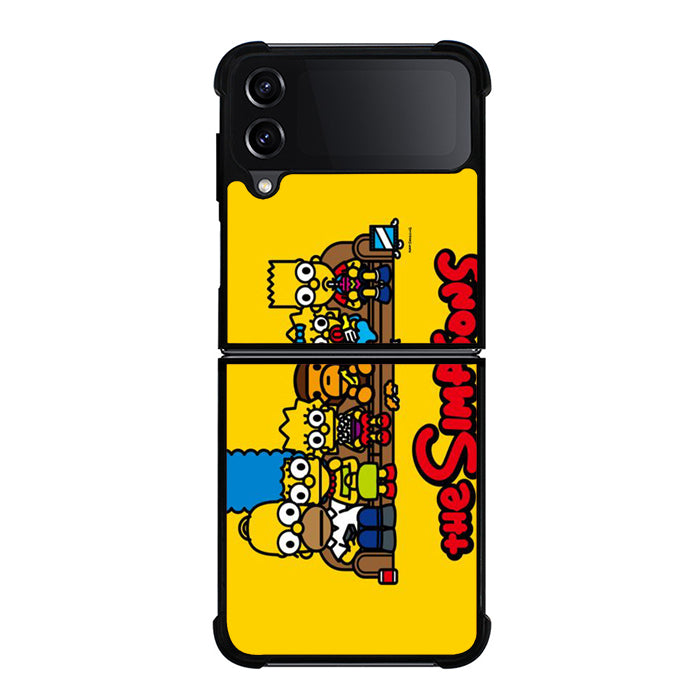 The Simpsons Bathing Ape Baby Milo Samsung Z Flip 4 Case